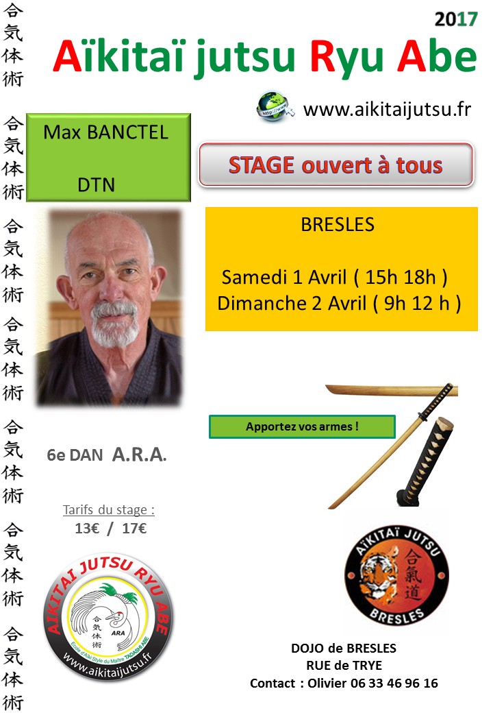 Stage Bresles 2017
